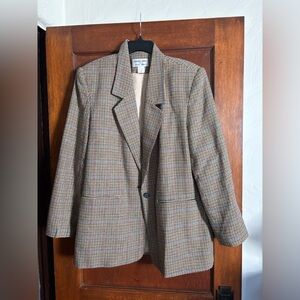 Vintage 1990s Focus 2000 by Charles Illuck Blazer – Wool Blend – Size 18